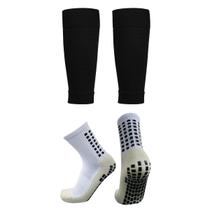 Kit Canelito Meia de Proteção Par Esportivo + Meia Antiderrapante Esportiva Kit Canelito Meia de Proteção Par Esportivo + Meia Antiderrapante Esportiva