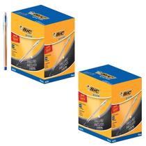 Kit Caneta 0.8 Cristal Precisao Caixa 200 Und Bic