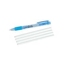 Kit Caneta Borracha Tombow Knock 3,8mm Azul Com 4 Refil