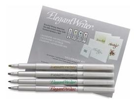 Kit Caneta Caligrafia Speedball Elegant Writer 4 Canetas