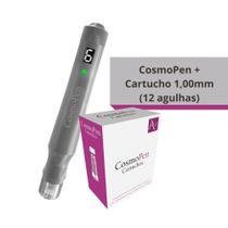 Kit Caneta Cosmopen Alur + Caixa cartucho 1,00mm(12 agulhas)