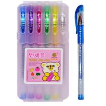 Kit Caneta Criativa Flash Colorida