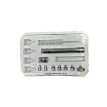 Kit Caneta Diamantada 05 Ponteiras Corpo em Inox - Ozotec