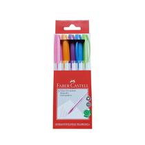 Kit Caneta Esferográfica Trilux Colors 1.0 mm 5 cores - Faber Castell