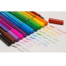 Kit Caneta Fineliner Compactor Microline 0.4mm - 12 Cores - Ponta Ultra Fina e Resistente Kit Caneta Fineliner Compactor Microline 0.4mm - 12 Cores - Ponta Ultra Fina e Resistente