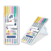 Kit Caneta Fineliner Staedtler Pastel 0.3mm