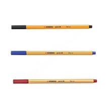 Kit Caneta Hidrográfica Stabilo Point 88 0.4 c/ 3 Unidades