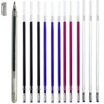 Kit Caneta Magica Fantasminha que Apaga Com Calor 12 Refil Gel Para Tecido Artesanato Patchwork Alfaiate Modelagem