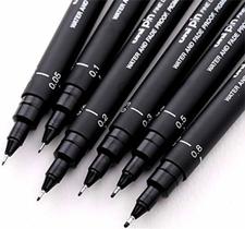 Kit Caneta Nanquim Uni Pin Fine Line Escolha As Pontas Kit Caneta Nanquim Uni Pin Fine Line Escolha As Pontas