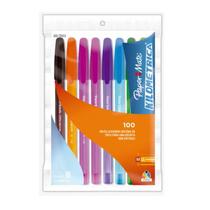 Kit caneta paper mate kilometrica 100 1.0 mm media c/ 8 cores Kit caneta paper mate kilometrica 100 1.0 mm media c/ 8 cores