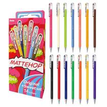 Kit Caneta Pentel Mattehop Gel Roller Pen 1,0mm 14 Cores Kit Caneta Pentel Mattehop Gel Roller Pen 1,0mm 14 Cores