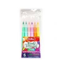 Kit Caneta Ponta Ultra Fina 0.4mm 6 Cores Hidrográfica