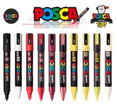 Kit Caneta Posca Pc-5m C/10 Unidades N06