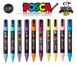 Kit Caneta Posca Pc-5m C/10 Unidades N14