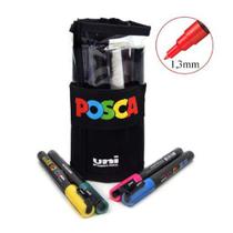Kit Caneta Posca Rollerset Pc-3m C/12