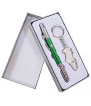 Kit Caneta Roller Ball + Chaveiro Chuteira - Fluminense