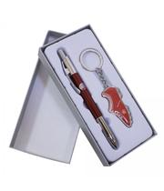 Kit Caneta Roller Ball E Chaveiro Chuteira - Náutico