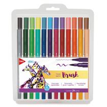 Kit Caneta Sketch Brush Vibes com 24 Cores 607184