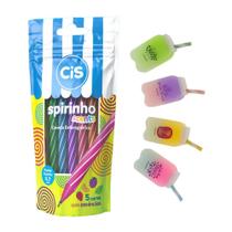 Kit Caneta Spirinho Scents 5 Cores + 4 Borracha Refresh Perfumada Love