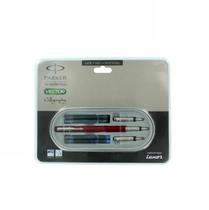 Kit Caneta Tinteiro PARKER Vector Padrão Caligrafia (fina, média e larga)