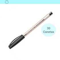 Kit Caneta Trilux 032 Faber-Castell Preta 30 Unidades Preto Kit Caneta Trilux 032 Faber-Castell Preta 30 Unidades Preto