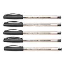 Kit Caneta Trilux 032 Faber-Castell Preta 5 Unidades Preto Kit Caneta Trilux 032 Faber-Castell Preta 5 Unidades Preto