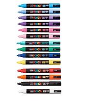 Kit Caneta Uni Posca PC-1MR - 14 Cores Kit Caneta Uni Posca PC-1MR - 14 Cores