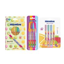 Kit Canetas Coloridas+canetinha+marca-texto Mentos Compactor