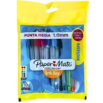 Kit Canetas Esferográficas 1.00mm - 10 Cores - Paper Mate Kit Canetas Esferográficas 1.00mm - 10 Cores - Paper Mate