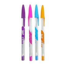 Kit Canetas Esferográficas Jet Lux - 4 Cores - Compactor Kit Canetas Esferográficas Jet Lux - 4 Cores - Compactor