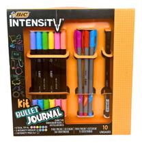 Kit Canetas Hidrográficas Bullet Journal Bic 10 Un