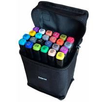 Kit Canetinha 24 Unidades Escolar Pintura Profissional