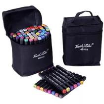 Kit Canetinha Permanente Profissional Cores Vibrante Dupla Kit Canetinha Permanente Profissional Cores Vibrante Dupla