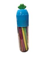 Kit canetinha - Potinho de urso com 12 cores