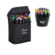 Kit Canetinhas estojo Marcadoras com 24/36/48/60/80/120 cores