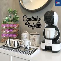 Kit Cantinho Do Café 4 Peças 30cm Decoração Cozinha Mdf 6mm - Brovália