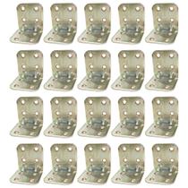Kit Cantoneira de Reforço para Móveis 30 x 30 20 Unidades - MINUBRAS Kit Cantoneira de Reforço para Móveis 30 x 30 20 Unidades - MINUBRAS