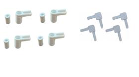 Kit Cantoneira Tramela P/ Tela Mosquiteiro Perfil A058 4Und