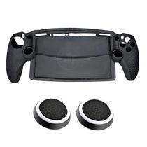 Kit Capa + 2 Grips Playstation Portal Protetor Silicone Case Kit Capa + 2 Grips Playstation Portal Protetor Silicone Case