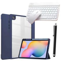 Kit Capa Acrílico Para Galaxy S6 Lite 10.4' + Teclado Mouse