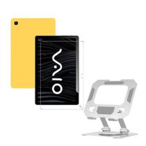 Kit Capa Adaptável p/Tablet VAIO TL10 10.4 - Película de Vidro Suporte