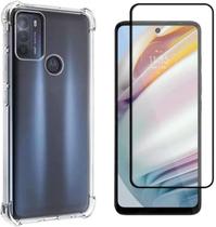 Kit Capa Anti Impacto e Película De Vidro 3D 5D 9D Compatível Para Celular Motorola Moto G60 e Moto G60S Kit Capa Anti Impacto e Película De Vidro 3D 5D 9D Compatível Para Celular Motorola Moto G60 e Moto G60S