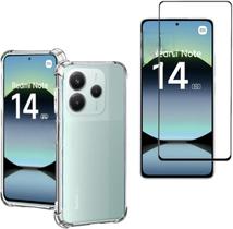 Kit Capa Anti Impacto e Película De Vidro 3D 9D Para Redmi Note 14 5G Kit Capa Anti Impacto e Película De Vidro 3D 9D Para Redmi Note 14 5G