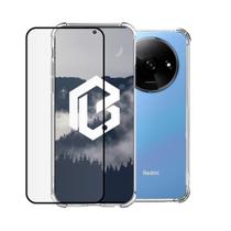 Kit Capa Anti Impacto e Película De Vidro 3D Compatível Com Redmi A3 Kit Capa Anti Impacto e Película De Vidro 3D Compatível Com Redmi A3
