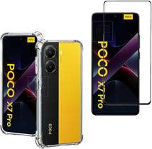 Kit Capa Anti Impacto e Película Para Xiaomi Poco X7 Pro Kit Capa Anti Impacto e Película Para Xiaomi Poco X7 Pro