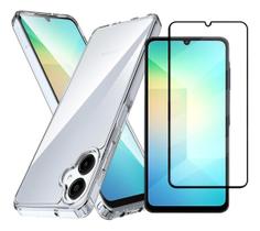 Kit Capa Anti Impacto Para Samsung Galaxy A06 + Pelicula 3d