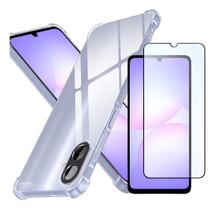 Kit Capa Anti Impacto Para Samsung Galaxy A07 + Pelicula 3d