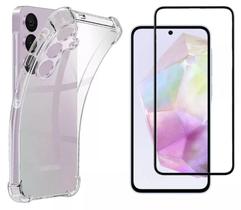 Kit Capa Anti-Impacto + Película 3D Para Galaxy A35