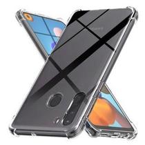 Kit Capa Anti Impacto + Película Vidro Temperado Samsung Galaxy A21 Kit Capa Anti Impacto + Película Vidro Temperado Samsung Galaxy A21