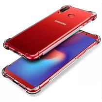 Kit Capa Anti Impacto Samsung Galaxy A20 + Película Vidro 3D